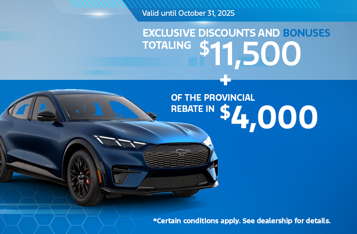 Bannière de Mach-E 2025